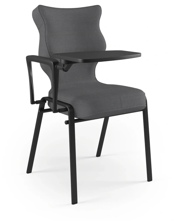 Krzesło konferencyjne ergonomiczne Uni Plus wzrost 159-188 cm czarna podstawa - Solar 33