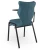 Krzesło konferencyjne ergonomiczne Uni Plus wzrost 159-188 cm czarna podstawa - Solar 6