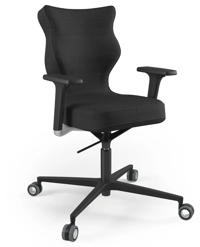 Krzesło biurowe obrotowe do biurka Zodiac Plus wzrost 159-188 cm czarna podstawa kółka - Solar 1