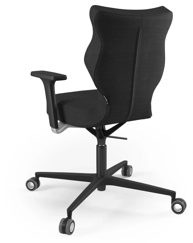 Krzesło biurowe obrotowe do biurka Zodiac Plus wzrost 159-188 cm czarna podstawa kółka - Solar 1