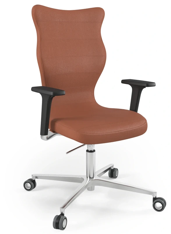 Krzesło biurowe obrotowe do biurka Zodiac Plus wzrost powyżej 188 cm aluminiowa podstawa kółka - Vega 2