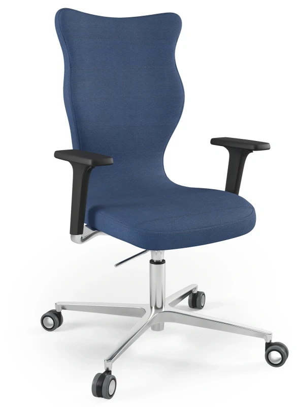 Krzesło biurowe obrotowe do biurka Zodiac Plus wzrost powyżej 188 cm aluminiowa podstawa kółka - Solar 24