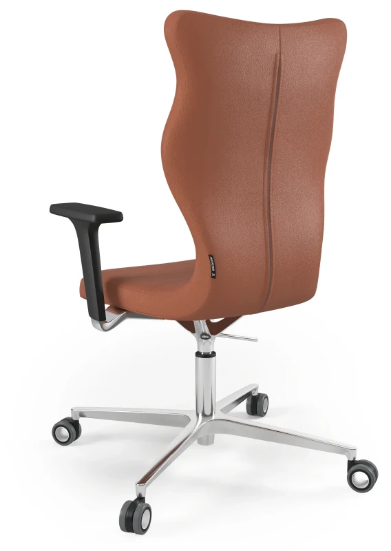 Krzesło biurowe obrotowe do biurka Zodiac Plus wzrost powyżej 188 cm aluminiowa podstawa kółka - Vega 2