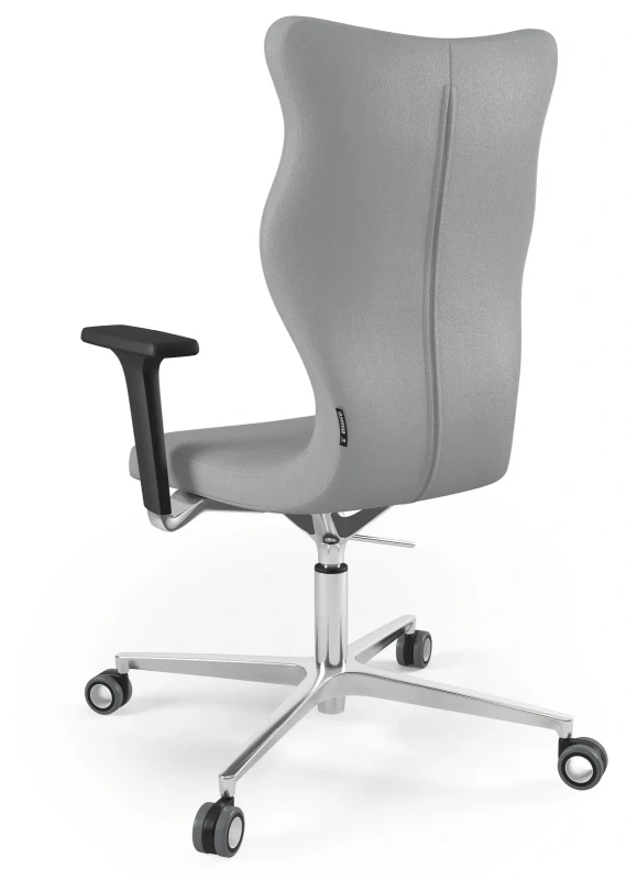 Krzesło biurowe obrotowe do biurka Zodiac Plus wzrost powyżej 188 cm aluminiowa podstawa kółka - Vega 33