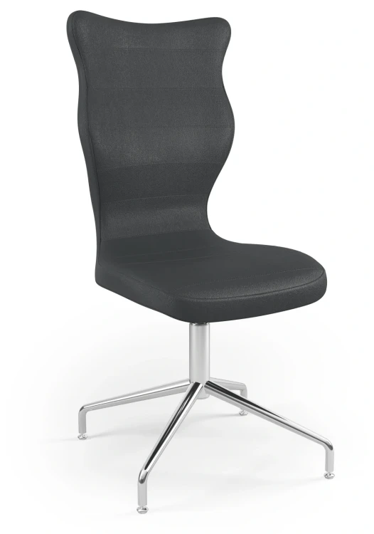 Krzesło konferencyjne ergonomiczne Burano wzrost powyżej 188 cm aluminiowa podstawa - Vega 17