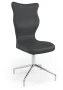 Krzesło konferencyjne ergonomiczne Burano wzrost powyżej 188 cm aluminiowa podstawa - Vega 17