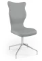 Krzesło konferencyjne ergonomiczne Burano wzrost powyżej 188 cm aluminiowa podstawa - Vega 33