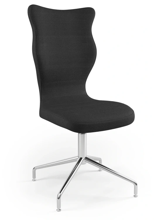 Krzesło konferencyjne ergonomiczne Burano wzrost powyżej 188 cm aluminiowa podstawa - Solar 1