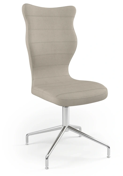 Krzesło konferencyjne ergonomiczne Burano wzrost powyżej 188 cm aluminiowa podstawa - Solar 26