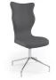 Krzesło konferencyjne ergonomiczne Burano wzrost powyżej 188 cm aluminiowa podstawa - Solar 33