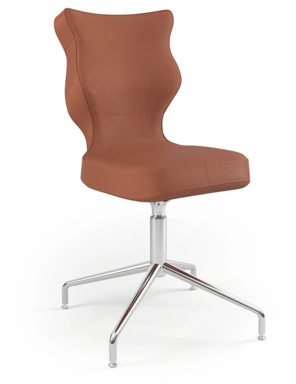 Krzesło konferencyjne ergonomiczne Burano wzrost 159-188 cm aluminiowa podstawa - Vega 2