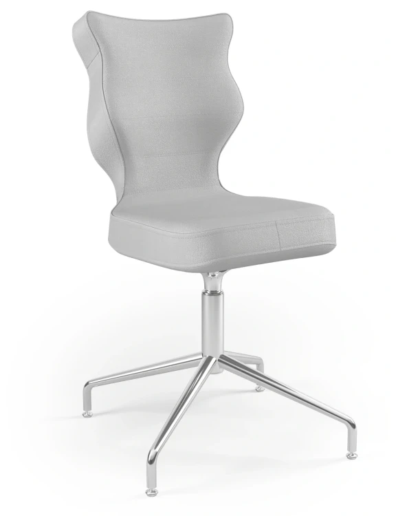 Krzesło konferencyjne ergonomiczne Burano wzrost 159-188 cm aluminiowa podstawa - Vega 3