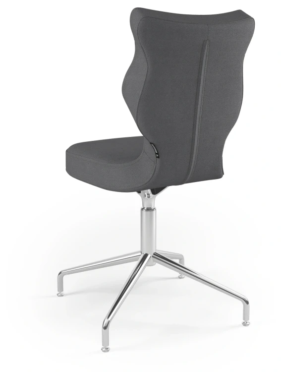 Krzesło konferencyjne ergonomiczne Burano wzrost 159-188 cm aluminiowa podstawa - Solar 33
