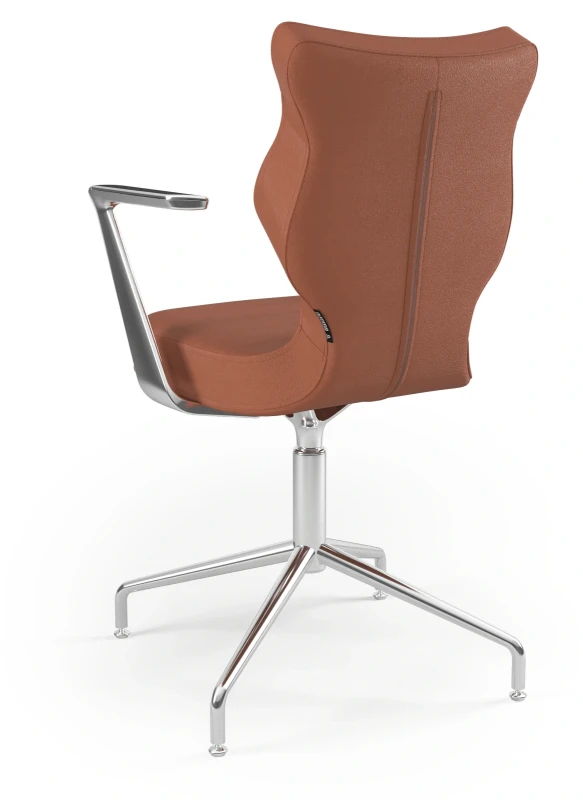 Krzesło konferencyjne ergonomiczne Burano Plus wzrost 159-188 cm aluminiowa podstawa - Vega 2