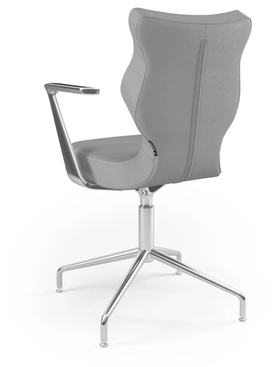 Krzesło konferencyjne ergonomiczne Burano Plus wzrost 159-188 cm aluminiowa podstawa - Vega 33