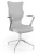 Krzesło konferencyjne ergonomiczne Burano Plus wzrost powyżej 188 cm aluminiowa podstawa - Vega 3