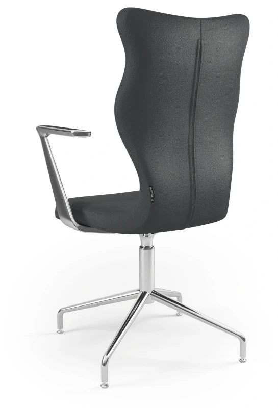 Krzesło konferencyjne ergonomiczne Burano Plus wzrost powyżej 188 cm aluminiowa podstawa - Vega 17