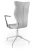 Krzesło konferencyjne ergonomiczne Burano Plus wzrost powyżej 188 cm aluminiowa podstawa - Vega 3