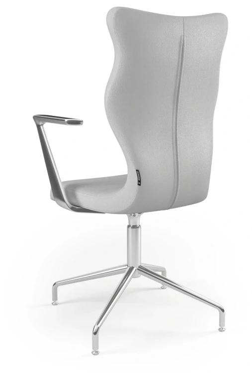 Krzesło konferencyjne ergonomiczne Burano Plus wzrost powyżej 188 cm aluminiowa podstawa - Vega 3