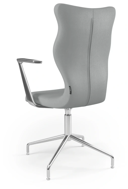Krzesło konferencyjne ergonomiczne Burano Plus wzrost powyżej 188 cm aluminiowa podstawa - Vega 33