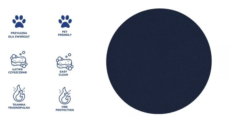 Krzesło biurowe obrotowe do biurka Kuma wzrost powyżej 188 cm aluminiowa podstawa kółka - Solar 24