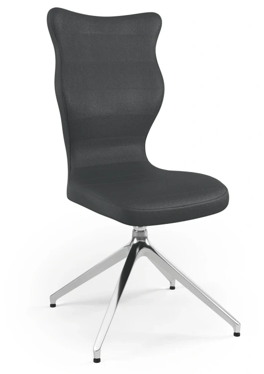 Krzesło konferencyjne obrotowe Kuma wzrost powyżej 188 cm aluminiowa podstawa - Vega 17
