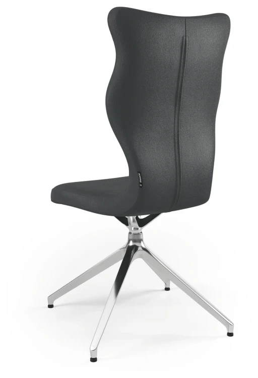 Krzesło konferencyjne obrotowe Kuma wzrost powyżej 188 cm aluminiowa podstawa - Vega 17