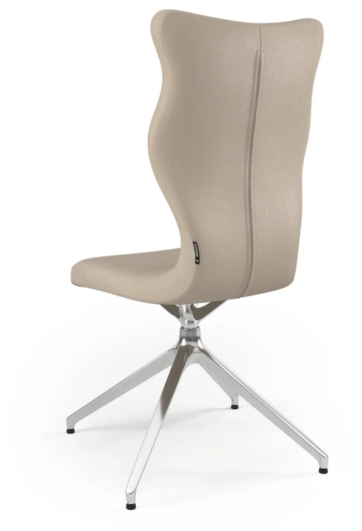 Krzesło konferencyjne obrotowe Kuma wzrost powyżej 188 cm aluminiowa podstawa - Vega 26