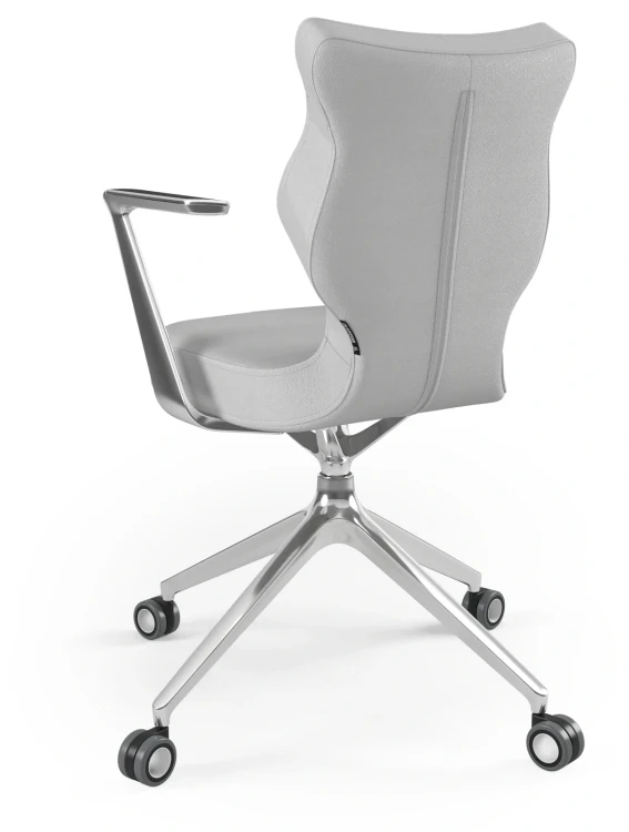 Krzesło biurowe obrotowe do biurka Kuma wzrost 159-188 cm aluminiowa podstawa kółka - Vega 3