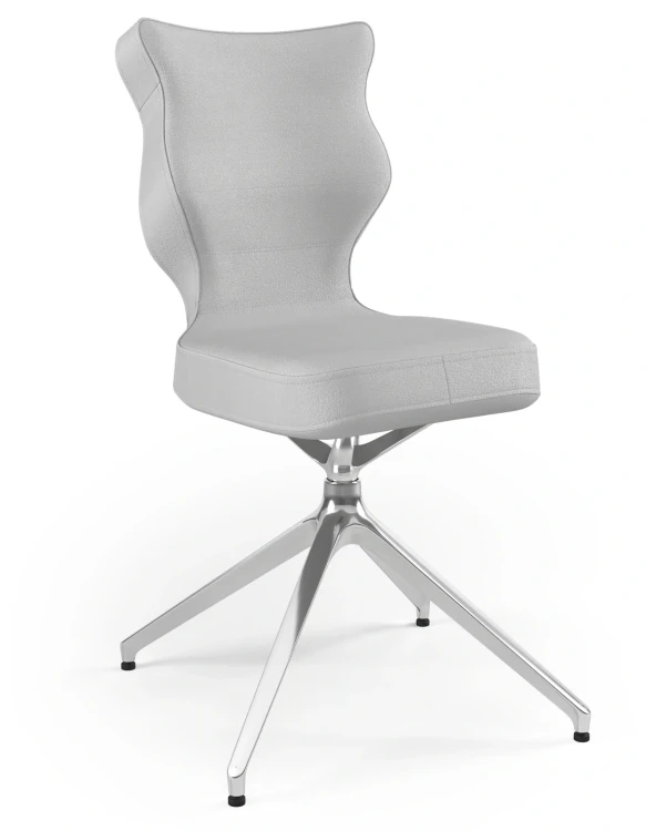 Krzesło konferencyjne obrotowe Kuma wzrost 159-188 cm aluminiowa podstawa - Vega 3