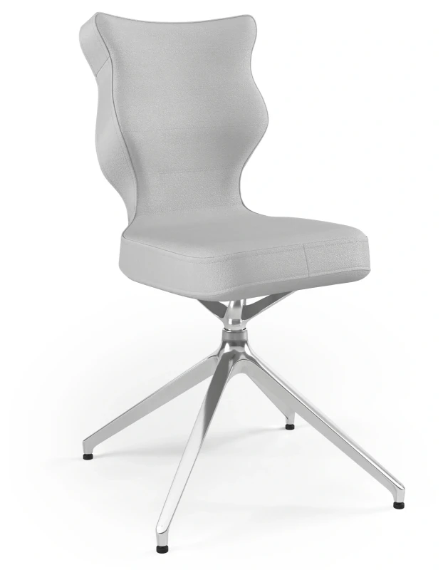 Krzesło konferencyjne obrotowe Kuma wzrost 159-188 cm aluminiowa podstawa - Vega 3