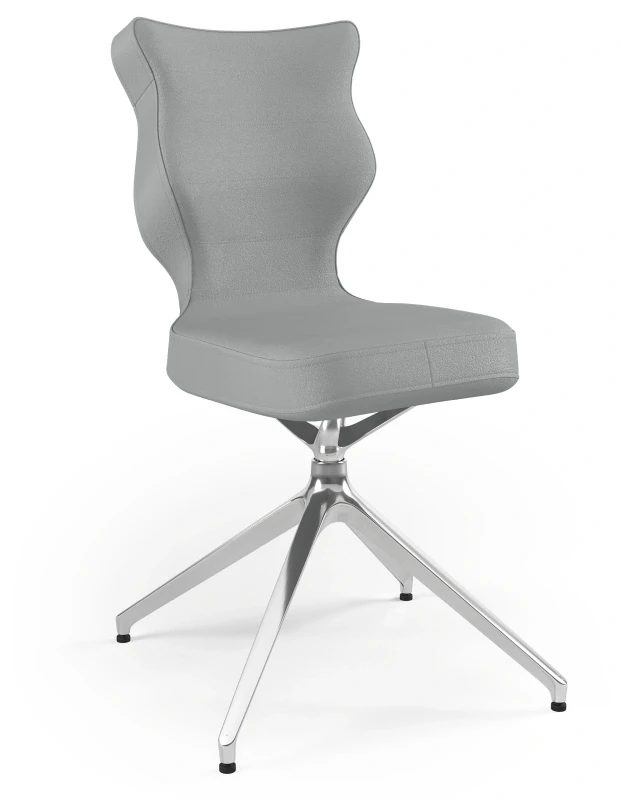 Krzesło konferencyjne obrotowe Kuma wzrost 159-188 cm aluminiowa podstawa - Vega 33