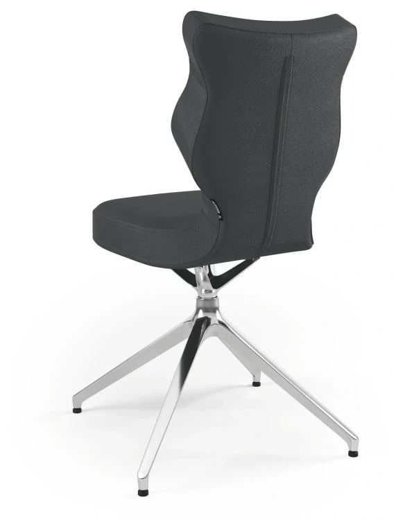 Krzesło konferencyjne obrotowe Kuma wzrost 159-188 cm aluminiowa podstawa - Vega 17