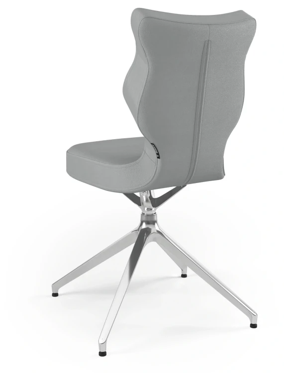 Krzesło konferencyjne obrotowe Kuma wzrost 159-188 cm aluminiowa podstawa - Vega 33