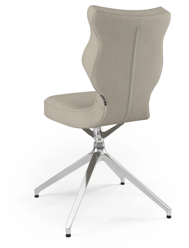 Krzesło konferencyjne obrotowe Kuma wzrost 159-188 cm aluminiowa podstawa - Solar 26