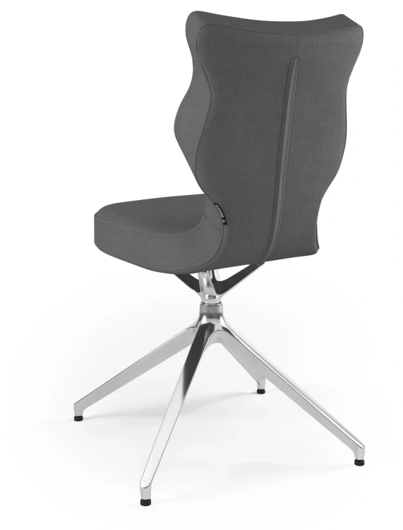 Krzesło konferencyjne obrotowe Kuma wzrost 159-188 cm aluminiowa podstawa - Solar 33