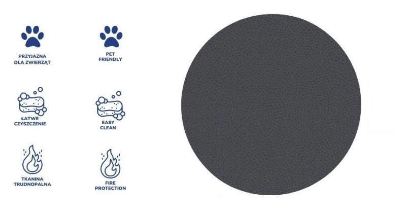 Krzesło konferencyjne obrotowe Kuma wzrost 159-188 cm aluminiowa podstawa - Solar 33