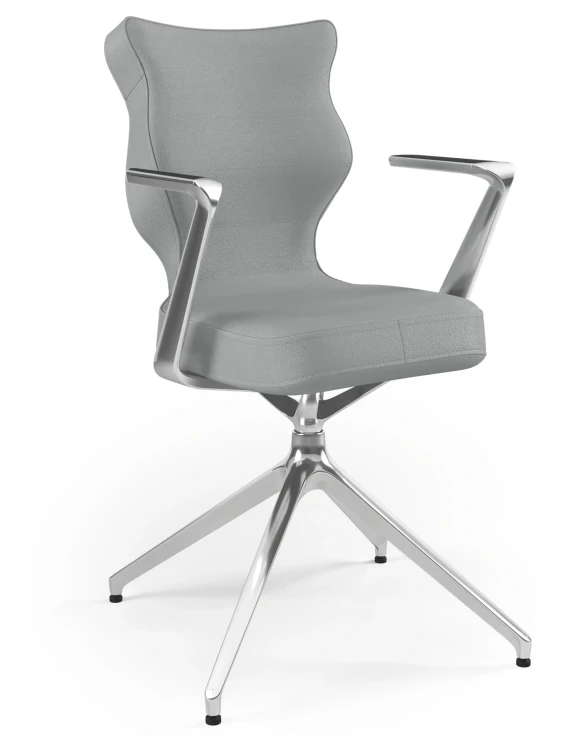 Krzesło konferencyjne obrotowe Kuma Plus wzrost 159-188 cm aluminiowa podstawa - Vega 33