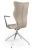 Krzesło konferencyjne obrotowe Kuma Plus wzrost powyżej 188 cm aluminiowa podstawa - Vega 26
