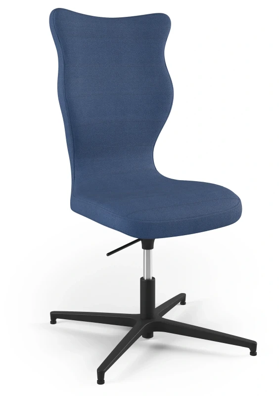 Krzesło konferencyjne obrotowe Kylie wzrost powyżej 188 cm czarna podstawa - Solar 24