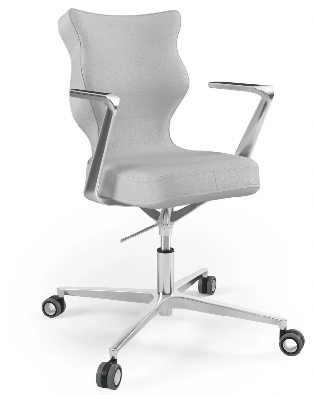 Krzesło biurowe obrotowe do biurka Kylie Plus wzrost 159-188 cm aluminiowa podstawa kółka - Vega 3