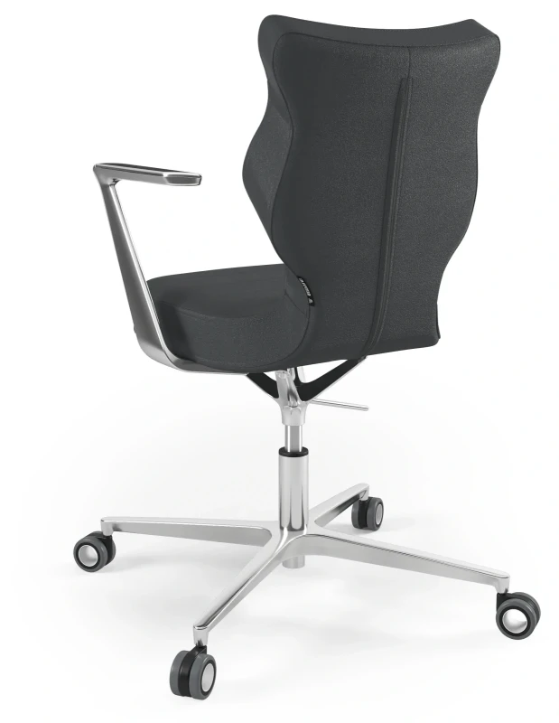 Krzesło biurowe obrotowe do biurka Kylie Plus wzrost 159-188 cm aluminiowa podstawa kółka - Vega 17