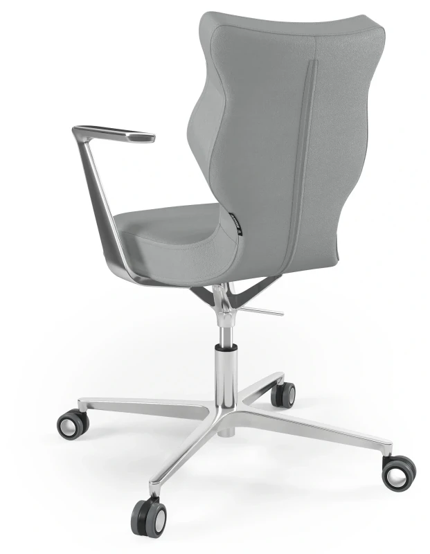 Krzesło biurowe obrotowe do biurka Kylie Plus wzrost 159-188 cm aluminiowa podstawa kółka - Vega 33