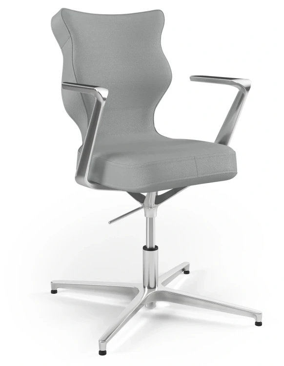 Krzesło konferencyjne obrotowe Kylie Plus wzrost 159-188 cm aluminiowa podstawa - Vega 33