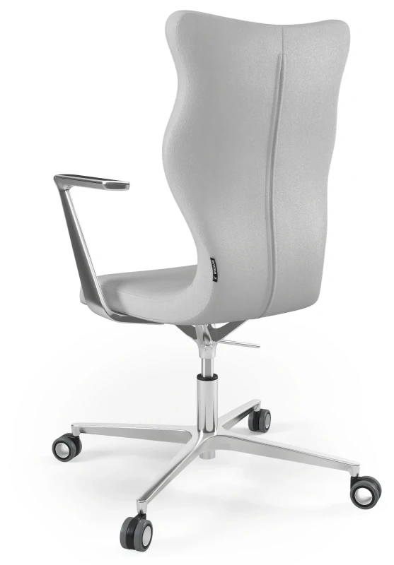 Krzesło biurowe obrotowe do biurka Kylie Plus wzrost powyżej 188 cm aluminiowa podstawa kółka - Vega 3
