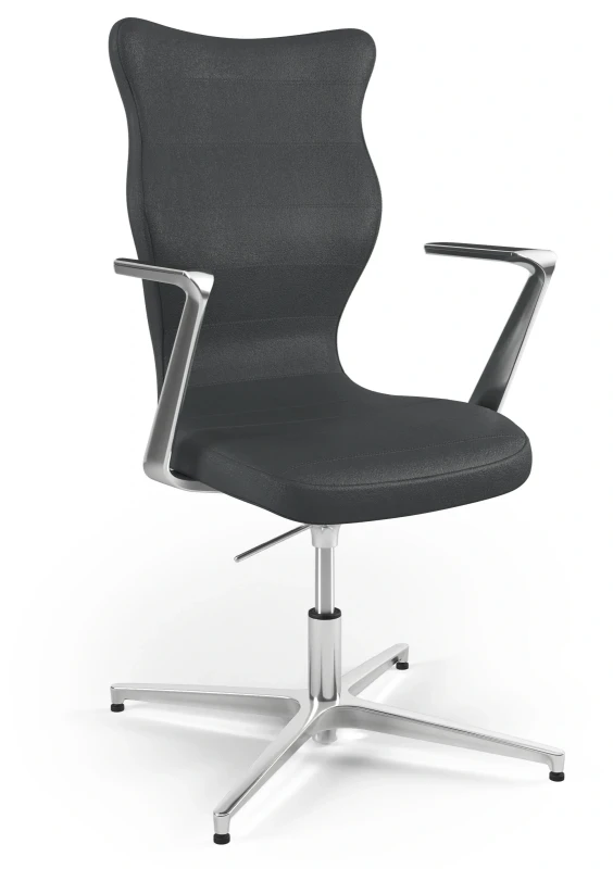Krzesło konferencyjne obrotowe Kylie Plus wzrost powyżej 188 cm aluminiowa podstawa - Vega 17