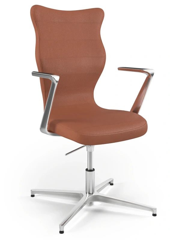 Krzesło konferencyjne obrotowe Kylie Plus wzrost powyżej 188 cm aluminiowa podstawa - Vega 2