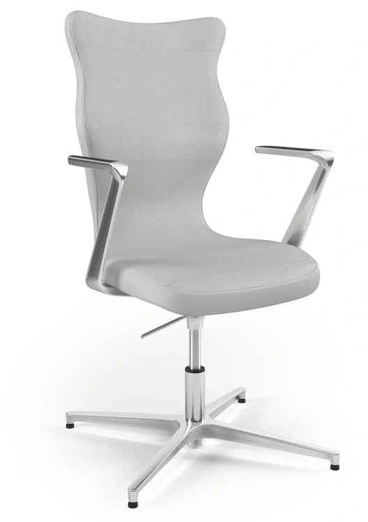 Krzesło konferencyjne obrotowe Kylie Plus wzrost powyżej 188 cm aluminiowa podstawa - Vega 3