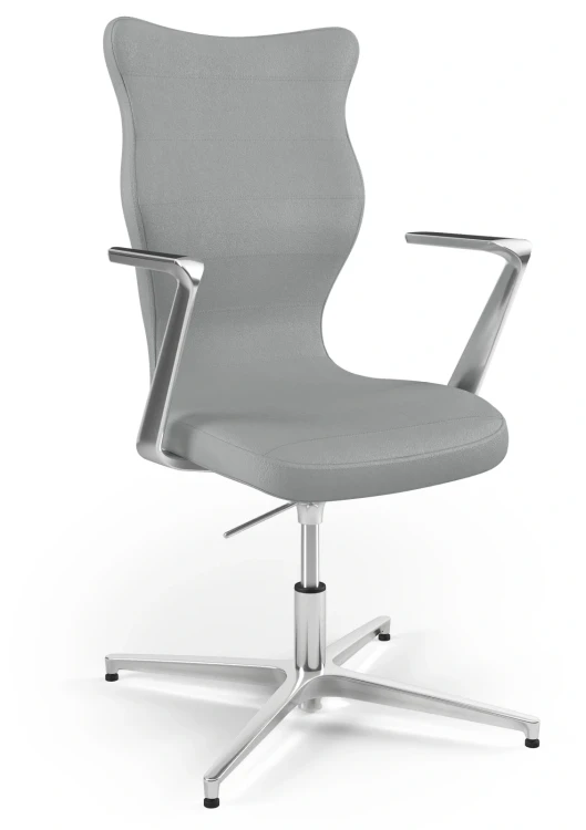 Krzesło konferencyjne obrotowe Kylie Plus wzrost powyżej 188 cm aluminiowa podstawa - Vega 33