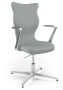 Krzesło konferencyjne obrotowe Kylie Plus wzrost powyżej 188 cm aluminiowa podstawa - Vega 33